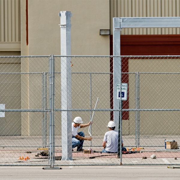 how long can i lease the temporary fence for my work site or event in Lockport